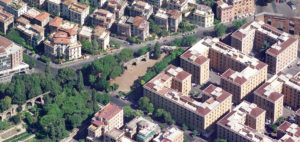 palazzi dall'alto